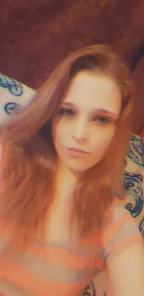 amateur babe brunette homemade hotwife milf petite riding gif