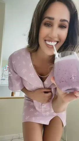 ass big ass brunette latina tiktok gif