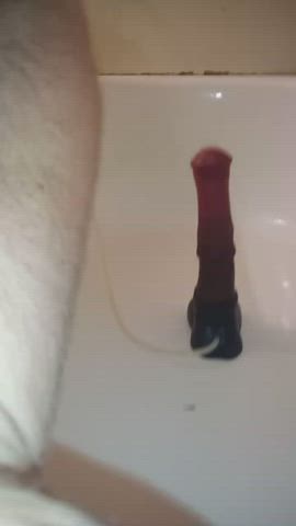 anal bad dragon chastity gay sex toy gif