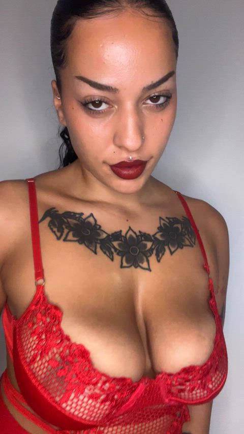 Kiss it first, then maybe I'll let you choke on it.
