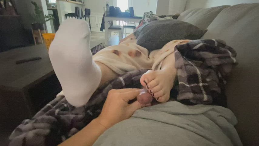 Foot Fetish Footjob Socks Porn GIF by sckedfeet (hope this works)