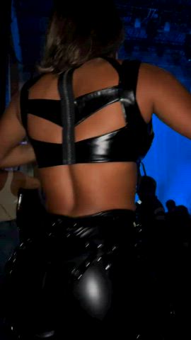 big ass dancing festival leather gif