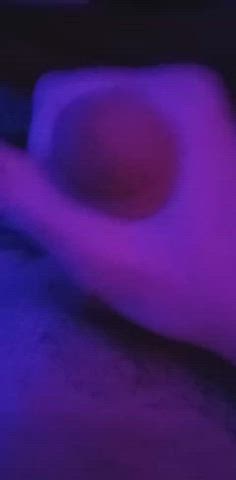 cock masturbating precum gif