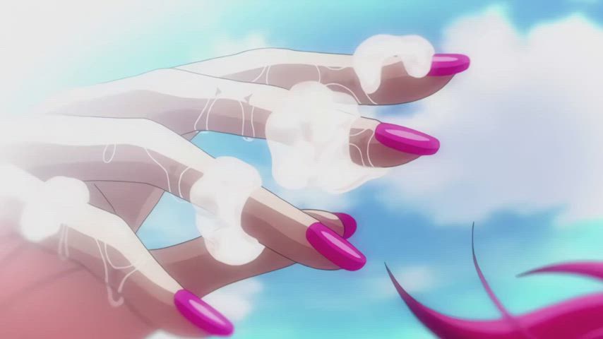 bukkake cum cum in mouth cum swallow hentai gif