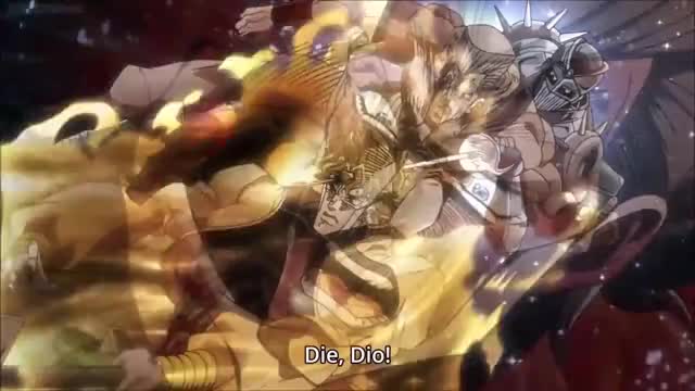 JoJo - Polnareff "saves" Jotaro, then Jotaro saves Polnareff