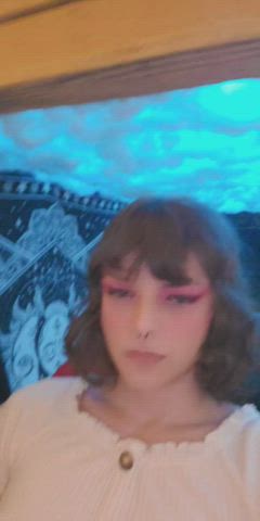 Flashing Trans Trans Woman gif