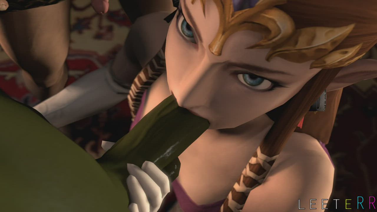Animation Blowjob Elf Fantasy Watching gif