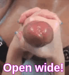 Get ready for that delicious load.