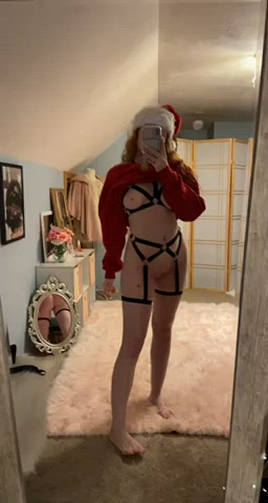 Christmas Strip Striptease gif