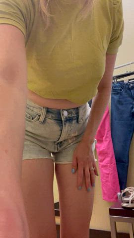 Fun in the changing room
