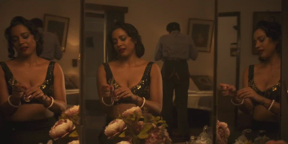 Bollywood Boobs Cleavage Hotwife MILF gif