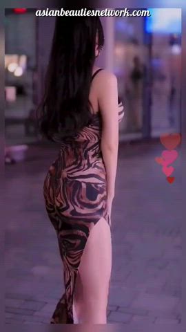 asian babe big tits boobs busty chinese cute tits gif