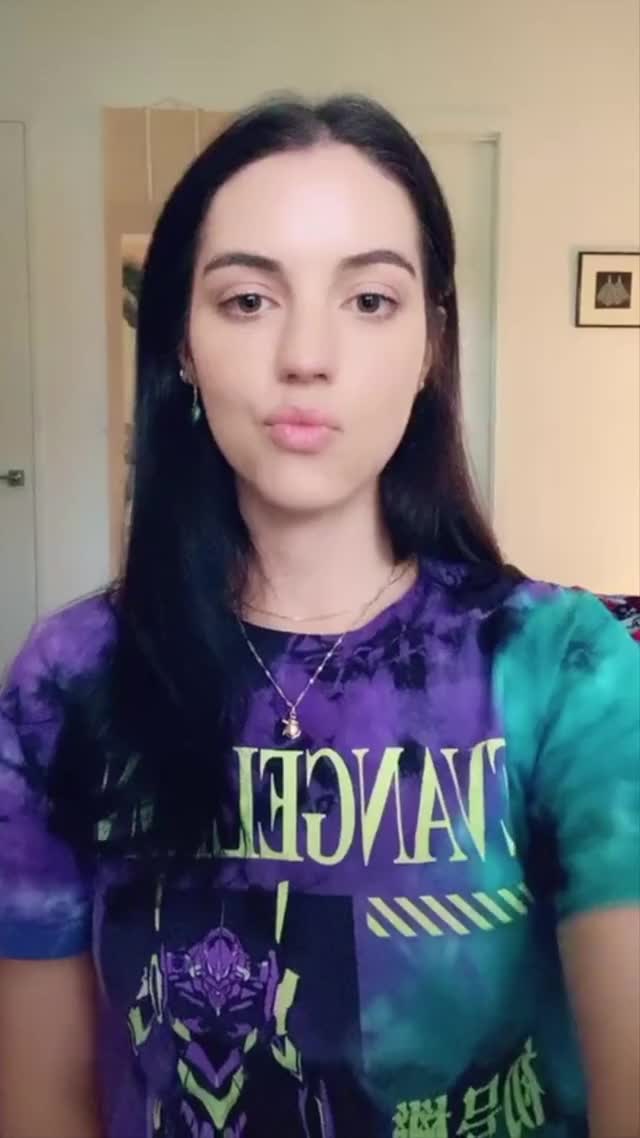 Adelaide Kane TikTok Cute Tit Squeeze