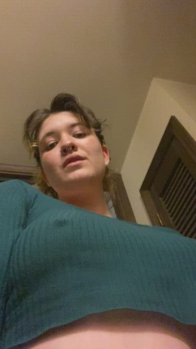 Nipple Piercing Perky Tits gif
