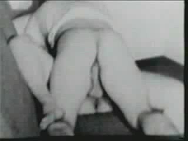 1952, Busty MILF rolls the dice letting a young man finish inside her