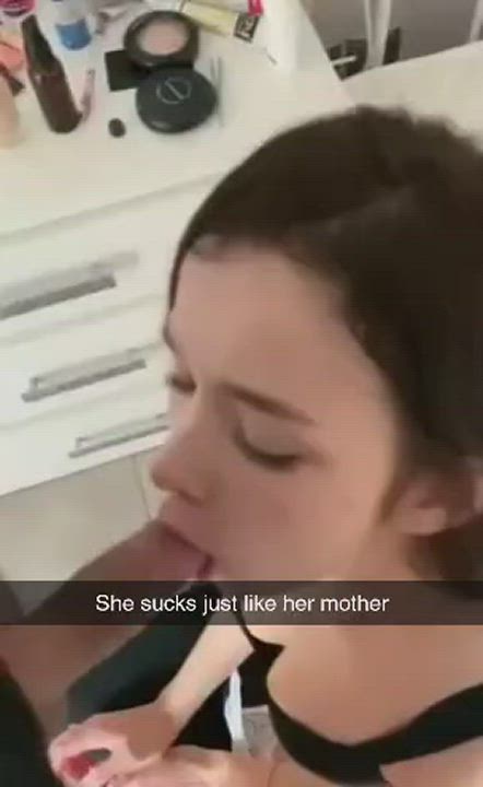 Blowjob Caption Niece gif
