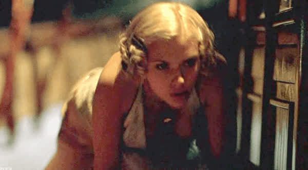 Big Tits Blonde Scarlett Johansson gif