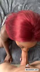 Blowjob Ebony Interracial TikTok gif