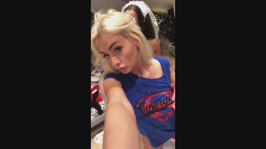 Real crazy hot party girls share what they have and have no shame or nothing to hide