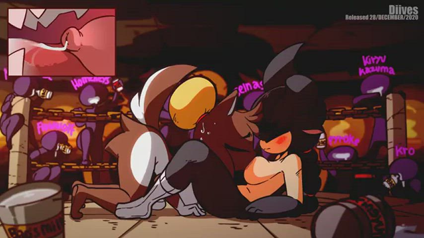 Animation Anime Big Tits Breastfeeding Cartoon Cute Hentai Milking Monster Girl gif
