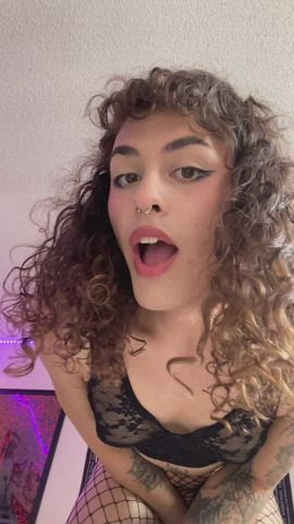 pov big dick goth girl cums in ur face 🖤