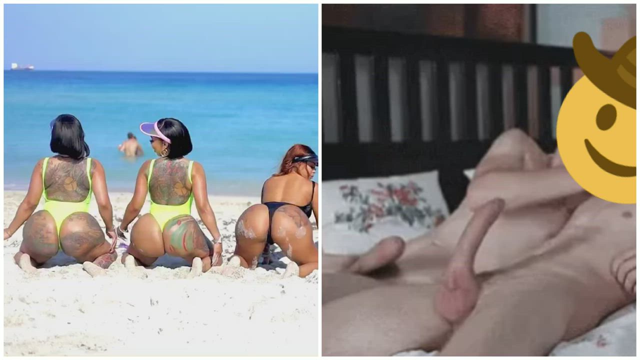 BWC BabeCock Group Sex Twerking gif