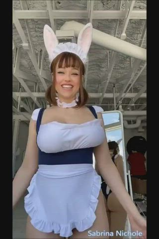 Babe Big Ass Big Tits Cosplay Dancing OnlyFans TikTok gif