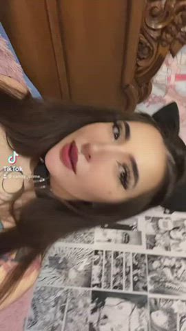 Pussy TikTok Tits Porn GIF