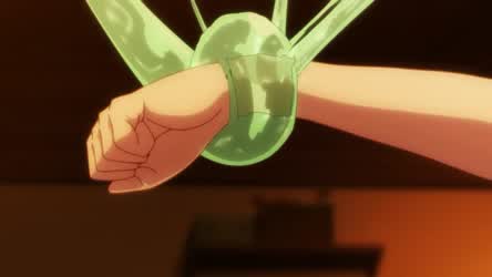 Pleasured by a slime monster