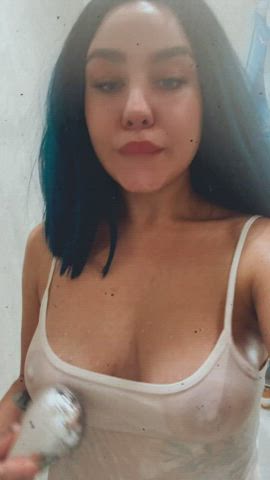 feeling so fresh and showered in the bathroom, will you?