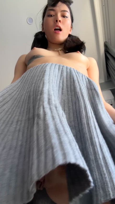 asian from below pussy pussy lips shaved pussy skirt tight pussy upskirt r/asianporn