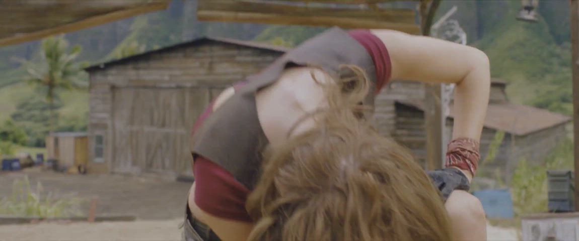 celebrity karen gillan redhead gif