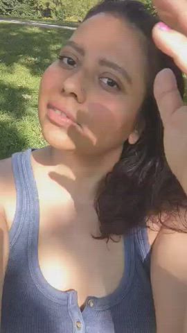 Natural Tits Public Tits Titty Drop gif