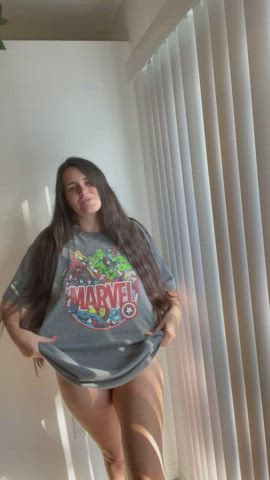 Thank you for appreciating a chubby marvel loving mombod
