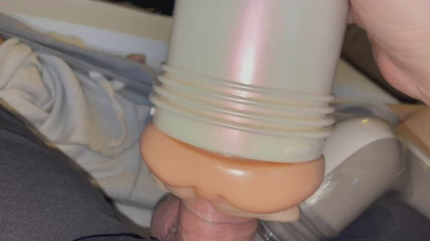Working my head with a Fleshlight. NNN Day 30 PRECUM
