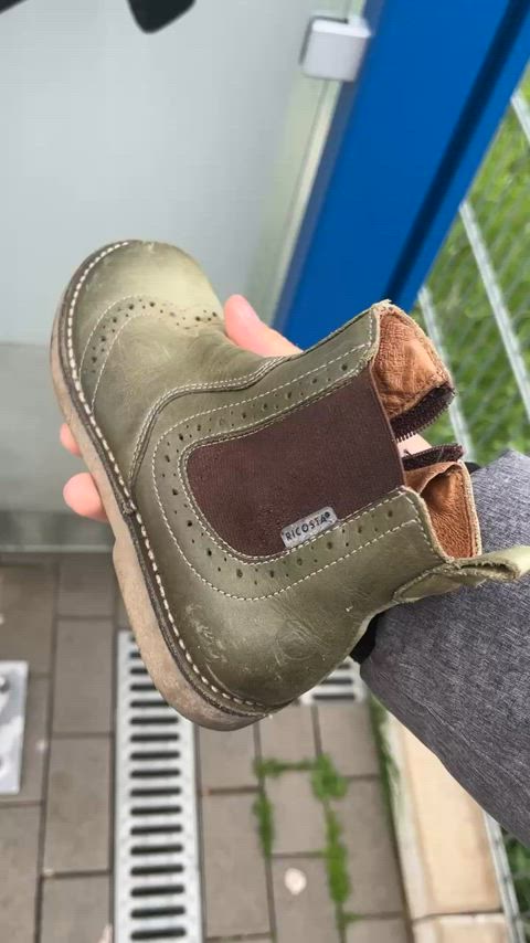 Someone left a shoe