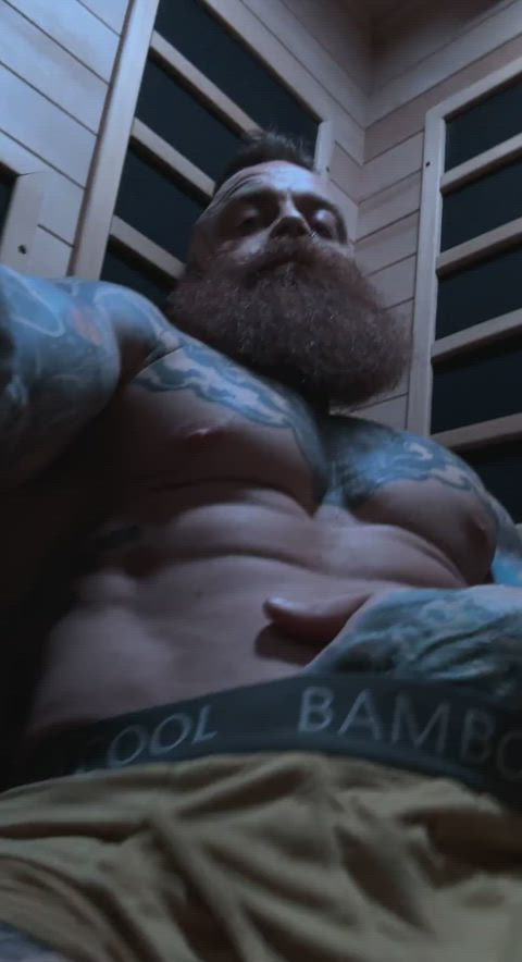 abs muscles nsfw solo gif