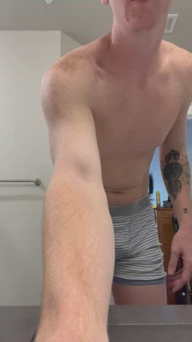 cock underwear undressing gif