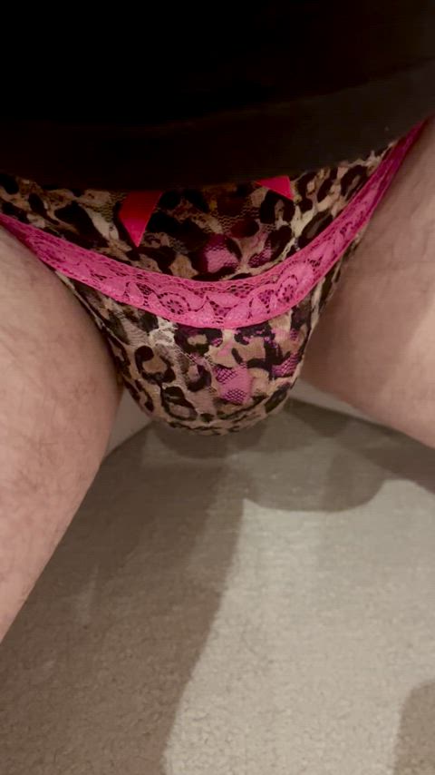 chastity femboy small cock non-binary microchastity trans-sissy-porn gif