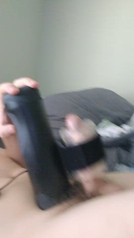 The Handy + Fleshlight Quickshot = Heaven (sorry no cumshot, yet ;)