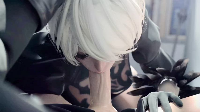3d animation blowjob hentai nsfw pov rule34 gif