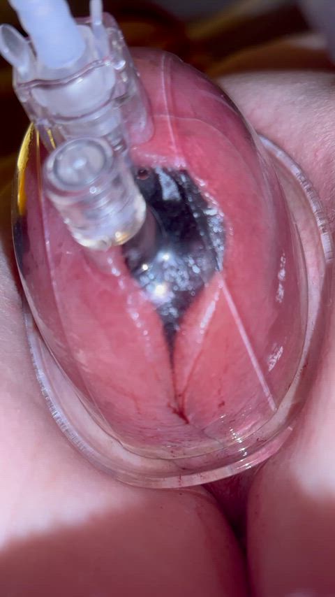 dildo nsfw pussy solo pumped pussy gif