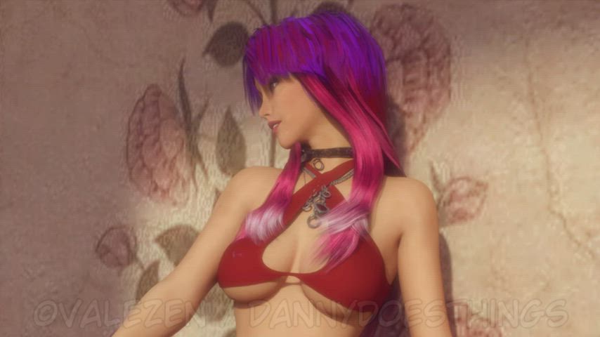 3D Animation Big Tits Fetish Girls Women gif
