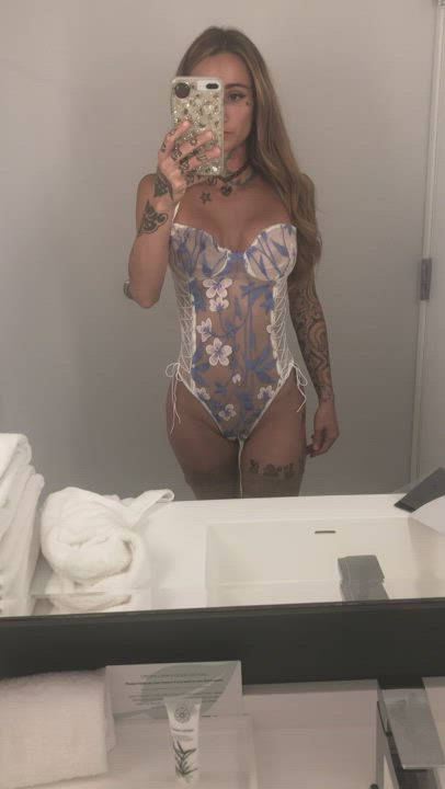 OnlyFans See Through Clothing TikTok gif