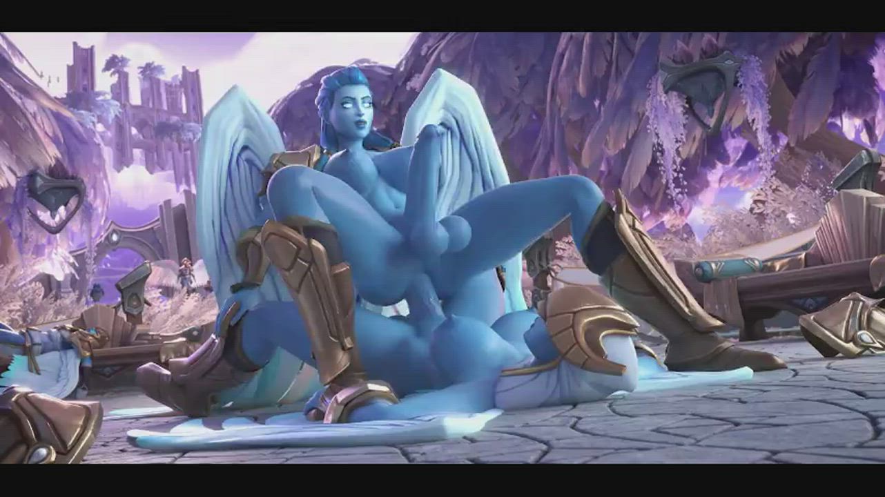 Training of the Ascended Futa angel ride (tektah)