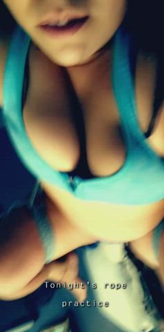 all tied up awaiting to be be positioned😈 Snapchat-ropekitten42021