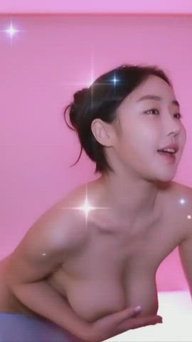 Asian Big Tits Cute Dancing Korean Tits gif