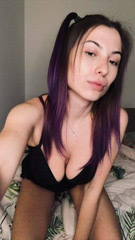 Armpits Bed Sex Bouncing Tits Teasing gif