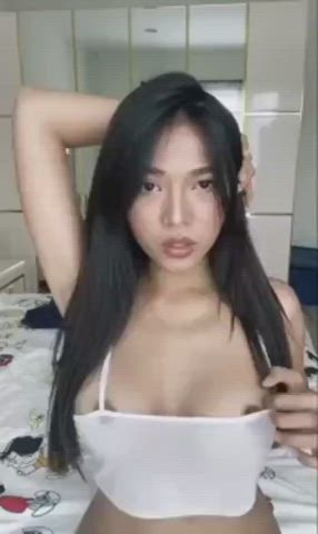 Asian Boobs Japanese Korean gif