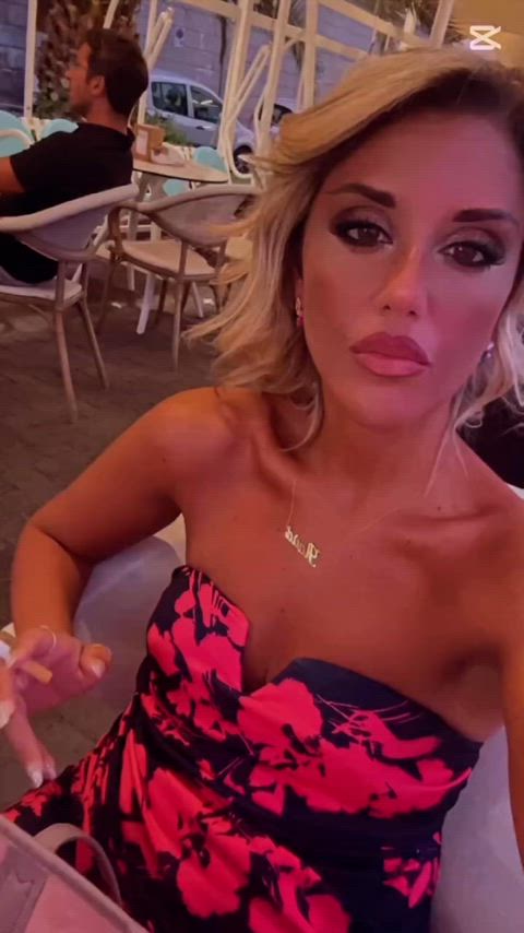 sexy slut smoking gif